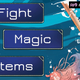 The cover of Fight, Magic, Items